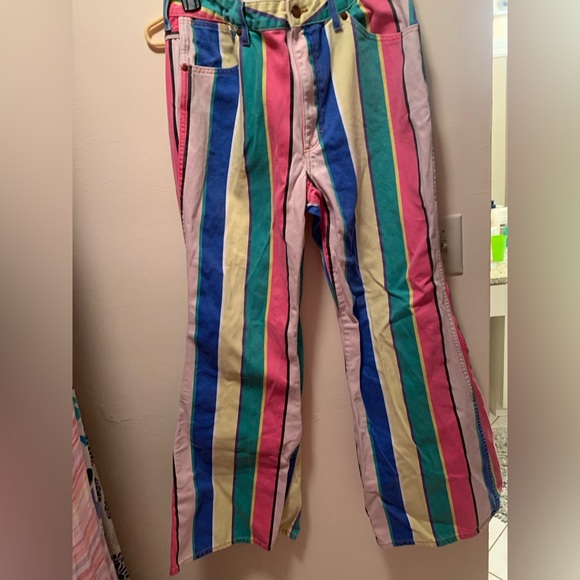 Wrangler Colorful Striped Pants - Picture 2 of 10